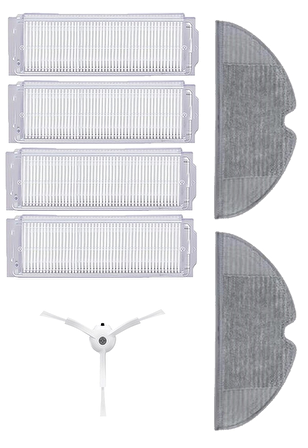 Xiaomi Vacuum Mop 2 Pro Robot Süpürge Uyumlu 7'li Yedek Parça Seti