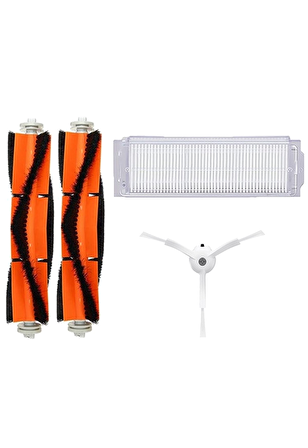 Xiaomi Vacuum Mop 2 Pro Robot Süpürge Uyumlu 4'lü Yedek Parça Seti