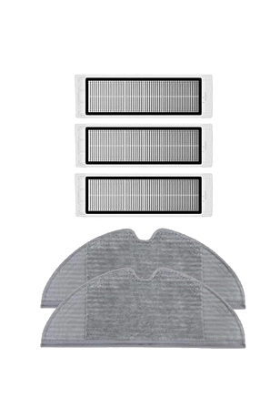 Xiaomi Vacuum Mop 1C Robot Süpürge Uyumlu 5'li Yedek Parça Seti