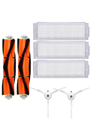 Xiaomi Vacuum Mop 2 Pro Robot Robot Süpürge Uyumlu 7'li Yedek Parça Seti