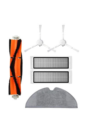 Xiaomi Vacuum Mop 1C Robot Süpürge Uyumlu 6'lı Yedek Parça Seti