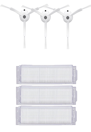 Xiaomi Vacuum Mop 2 Pro Robot Süpürge Uyumlu 6'lı Yedek Parça Seti