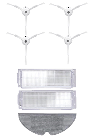 Xiaomi Vacuum Mop 2 Pro Robot  Süpürge Uyumlu 7'li Yedek Parça Seti