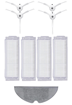 Xiaomi Vacuum Mop 2 Pro Robot Süpürge Uyumlu 9'lu Yedek Parça Seti