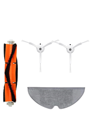 Xiaomi Vacuum Mop 2 Pro Robot Süpürge Uyumlu 4'lü Yedek Parça Seti