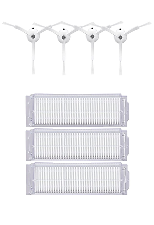 Xiaomi Vacuum Mop 2 Pro Robot Süpürge Uyumlu 7'li Yedek Parça Seti