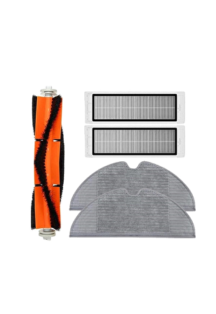 Xiaomi Vacuum Mop 1C Robot Süpürge Uyumlu 5'li Yedek Parça Seti