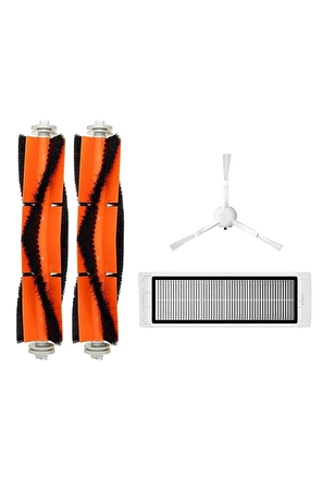Xiaomi Vacuum Mop 1C Robot Süpürge Uyumlu 4'lü Yedek Parça Seti