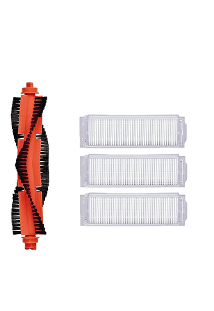 Xiaomi Mop Pro Robot Süpürge Uyumlu 4'lü Yedek Parça Seti