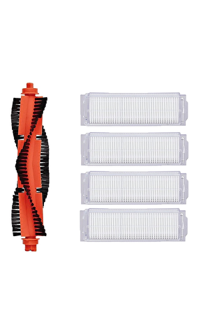 Xiaomi Mop Pro Robot Süpürge Uyumlu 5'li Yedek Parça Seti