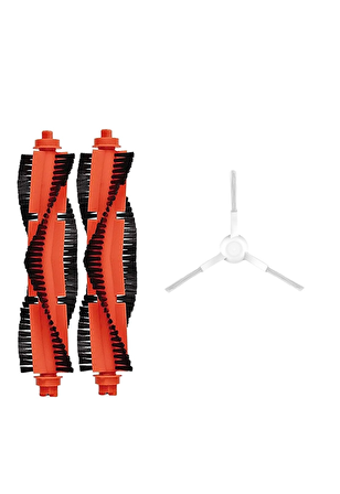 Xiaomi Mop Pro Robot Süpürge Uyumlu 3'lü Yedek Parça Seti