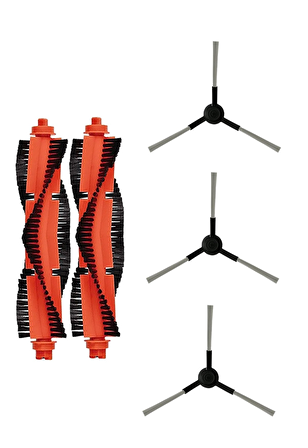 Xiaomi Mop Pro Robot Süpürge Uyumlu 5'li Yedek Parça Seti