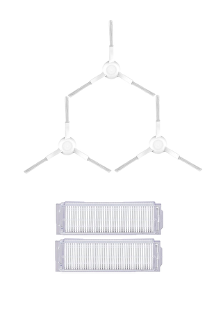 Xiaomi Mop Pro Robot Süpürge Uyumlu 5'li Yedek Parça Seti