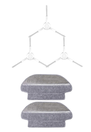 Xiaomi Mop Pro Robot Süpürge Uyumlu 5'li Yedek Parça Seti