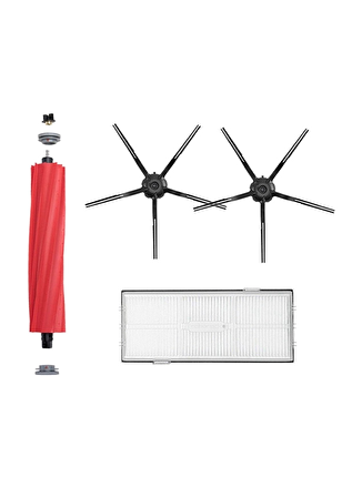 Roborock S7 Robot Süpürge Uyumlu 4'lü Yedek Parça Seti