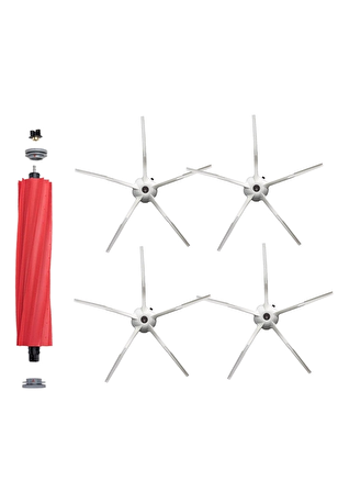 Roborock S7 Robot Süpürge Uyumlu 5'li Yedek Parça Seti