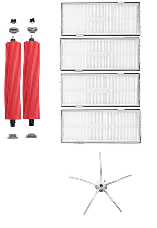 Roborock S7 Robot Süpürge Uyumlu 7'li Yedek Parça Seti