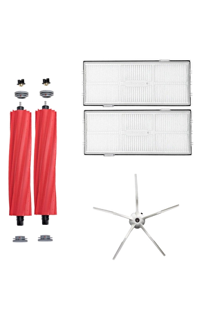 Roborock S7 Robot Süpürge Uyumlu 5'li Yedek Parça Seti