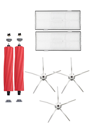 Roborock S7 Robot Süpürge Uyumlu 7'li Yedek Parça Seti