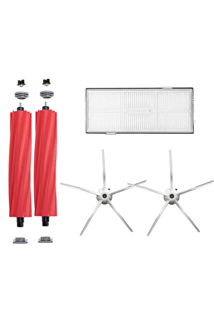 Roborock S7 Max V Robot Süpürge Uyumlu 5'li Yedek Parça Seti