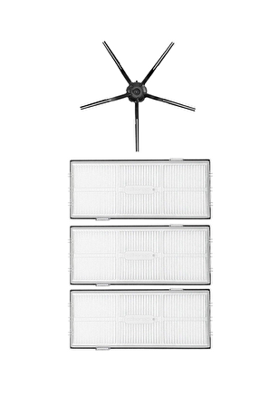 Roborock S7 Max V Robot Süpürge Uyumlu 4'lü Yedek Parça Seti