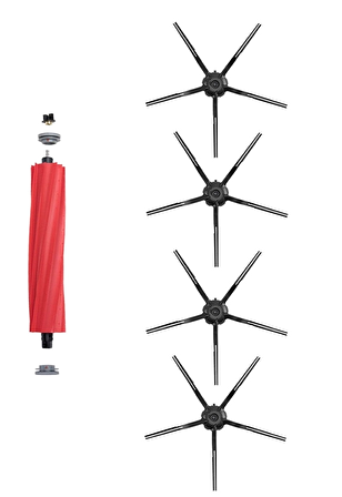 Roborock S7 Max V Robot Süpürge Uyumlu 5'li Yedek Parça Seti