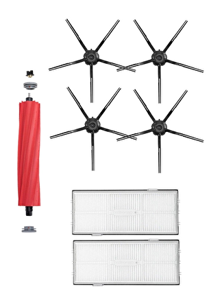 Roborock S7 Max V Robot Süpürge Uyumlu 7'li Yedek Parça Seti
