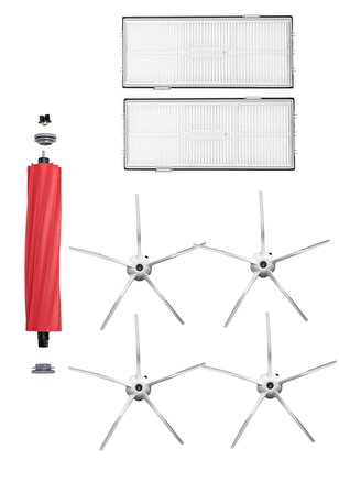 Roborock S7 Max V Robot Süpürge Uyumlu 7'li Yedek Parça Seti