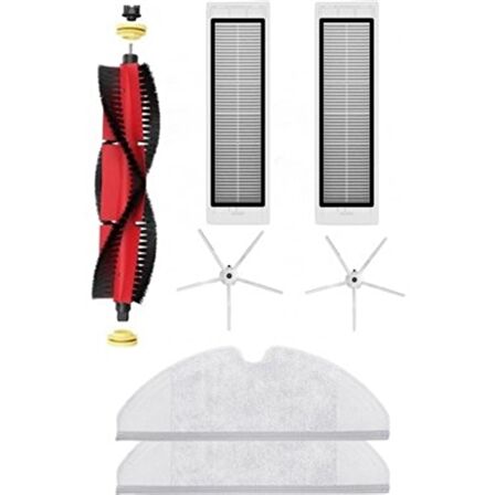 Roborock S6 Robot Süpürge Uyumlu 7'li Yedek Parça Seti