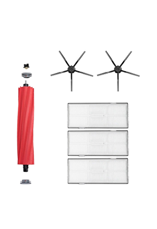 Roborock Q7 Max Robot Süpürge Uyumlu 6'lı Yedek Parça Seti