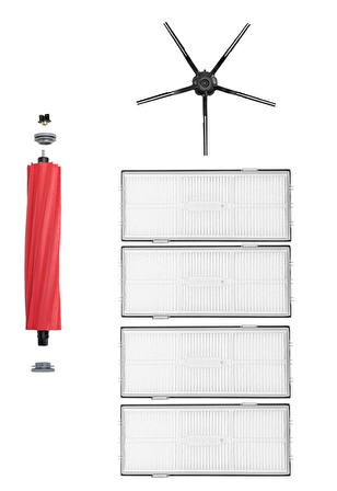 Roborock Q7 Max Robot Süpürge Uyumlu 6'lı Yedek Parça Seti