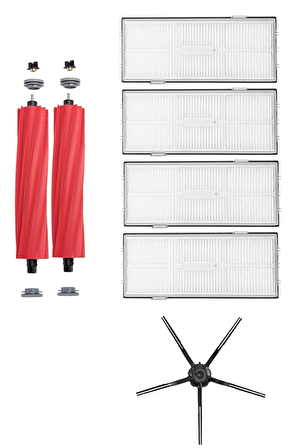 Roborock Q7 Max Robot Süpürge Uyumlu 7'li Yedek Parça Seti