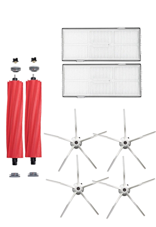 Roborock Q7 Max Robot Süpürge Uyumlu 8'li Yedek Parça Seti