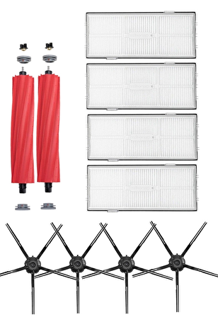 Roborock Q7 Max Robot Süpürge Uyumlu 10'lu Yedek Parça Seti