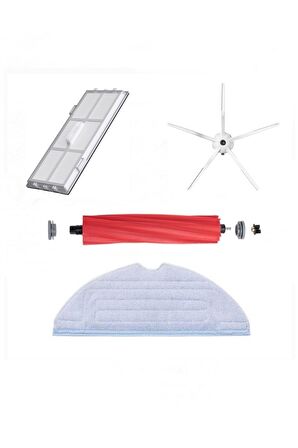 Roborock Q7 Max + Robot Süpürge Uyumlu 4'lü Yedek Parça Seti