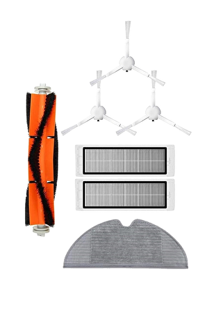 Xiaomi Vacuum Mop 2C Robot Süpürge Uyumlu 7'li Yedek Parça Seti