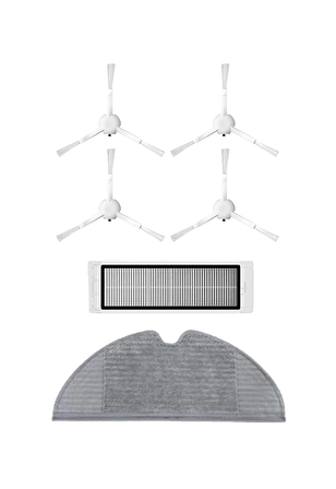 Xiaomi Vacuum Mop 2C Robot Süpürge Uyumlu 6'lı Yedek Parça Seti