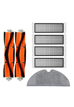 Xiaomi Vacuum Mop 2C Robot Süpürge Uyumlu 7'li Yedek Parça Seti