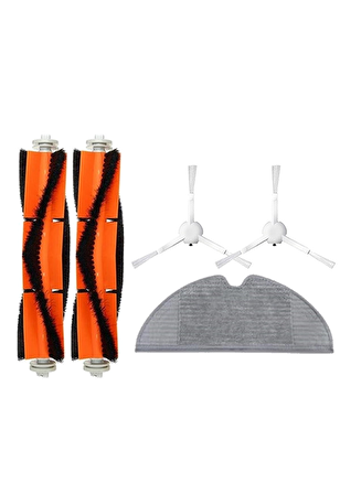 Xiaomi Vacuum Mop 2C Robot Süpürge Uyumlu 5'li Yedek Parça Seti