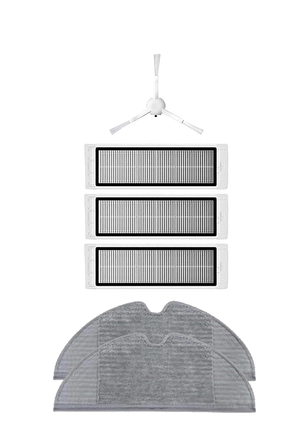 Xiaomi Vacuum Mop 2C Robot Süpürge Uyumlu 6'lı Yedek Parça Seti