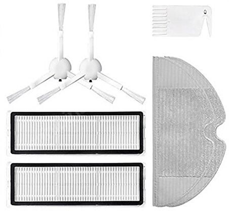 Dreame D9 Robot Süpürge Uyumlu 7'li Yedek Parça Seti