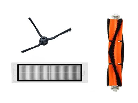 Xiaomi Vacuum Mop 2 Pro Plus (STYTJ02ZHM) Robot Süpürge Uyumlu 3'lü  Yedek Parça Seti