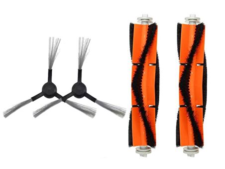 Xiaomi Vacuum Mop Pro 2 Plus (STYTJ02ZHM) Robot Süpürge Uyumlu 4'lü Yedek Parça Seti