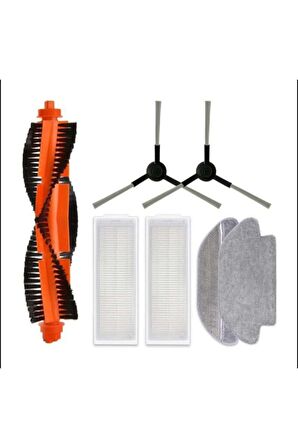Xiaomi Mop Pro Robot Süpürge Uyumlu 7'li Yedek Parça Seti