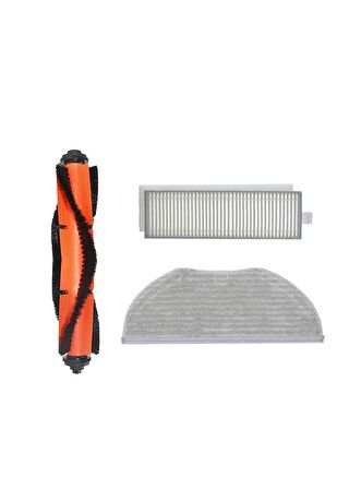 Xiaomi Vacuum Mop 2in1 Essential (MJSTG1) Robot Süpürge Uyumlu 3'lü Yedek Parça Seti