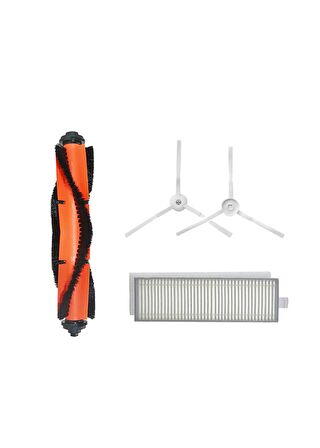 Xiaomi Vacuum Mop 2in1 Essential (MJSTG1) Robot Süpürge Uyumlu 3'lü Yedek Parça Seti