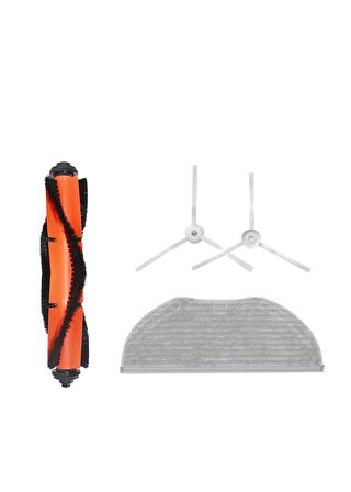 Xiaomi Vacuum Mop 2in1 Essential (MJSTG1) Robot Süpürge Uyumlu 4'lü Yedek Parça Seti