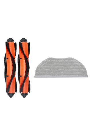 Xiaomi Vacuum Mop 2in1 Essential (MJSTG1) Robot Süpürge Uyumlu 3'lü Yedek Parça Seti