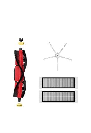 Roborock S5 Max Robot Süpürge Uyumlu 4'lü Yedek Parça Seti
