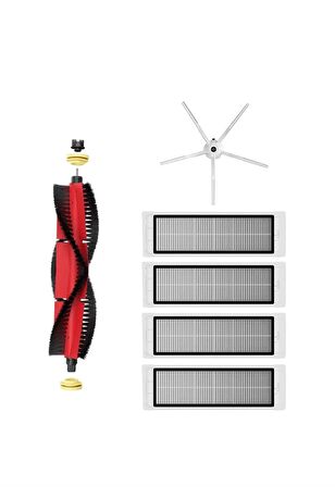 Roborock S5 Max Robot Süpürge Uyumlu 6'lı Yedek Parça Seti